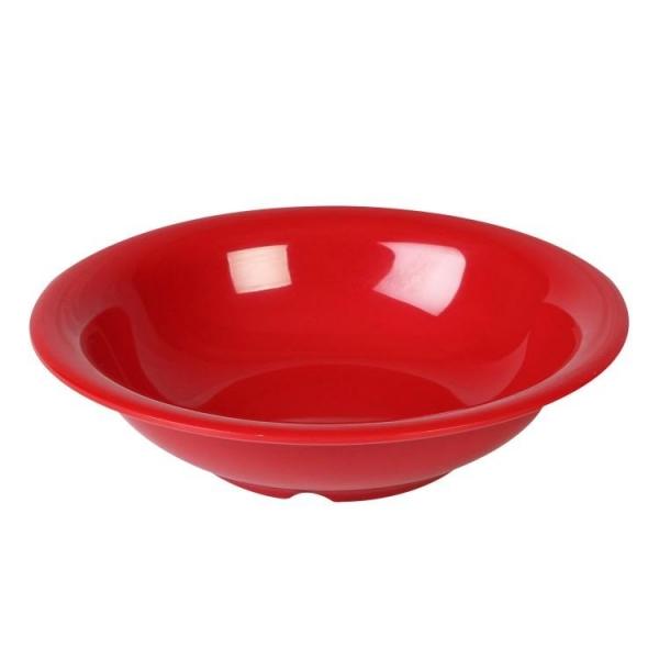 Melamine Pure Red Soup Bowl 444ml - Pack Of 12