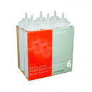 Wide Mouth Squeeze Bottle- 6/Pack - Kitchway.com