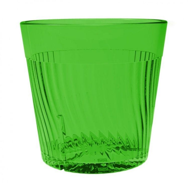 Belize Green Rock Polycarbonate Glass Tumbler 240ml - Pack of 12