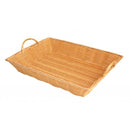 Plastic Woven Basket with Handles - Kitchway.com