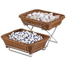 Polpropylene Rattan Basket-32.5 x 26.5cm