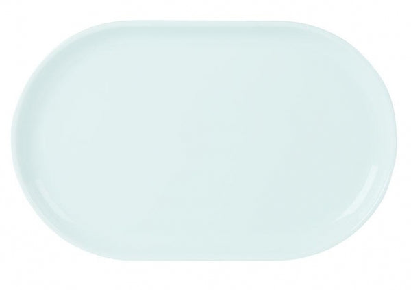 Porcelite Narrow Oval Plate-32x20cm - Kitchway.com