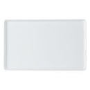 Porcelite Rectangular Flat Serving platter-36x23cm