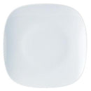 Porcelite Square Coupe Shaped Plate