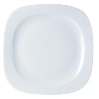 Porcelite Square Rimmed Shaped Plate
