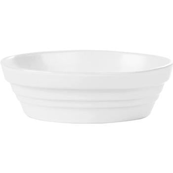 Porcelite White Round Baking Dish