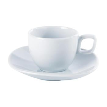 Porland Studio Perspective Coffee Cup and Saucer