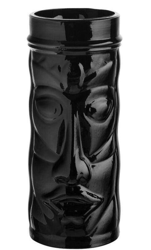 Utopia Tahiti Tiki Glasses Onyx Black 450ml - Box of 6