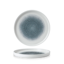 Churchill Studio Prints Raku Blue Walled Plate 21cm (Pack of 6)