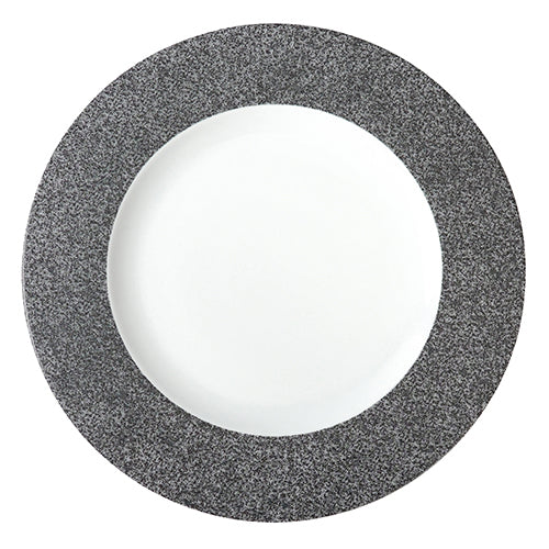 Raw Rimmed Presentation Plate 33cm - Pack of 6