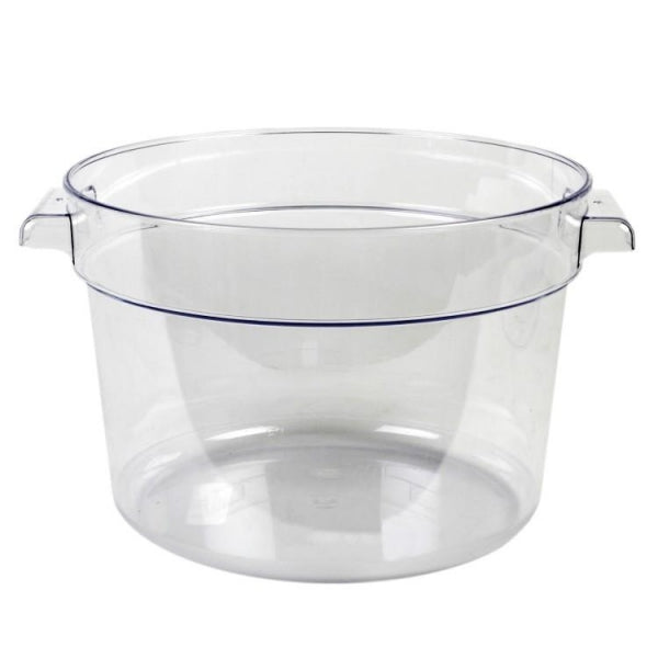 Round Polycarbonate Food Storage Container - Kitchway.com