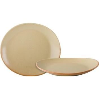 Rustico Stoneware Bistro Oval Plate