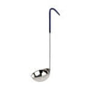 8.33 Fl Oz Stainless Steel Ladle With Blue Handle