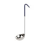 8.33 Fl Oz Stainless Steel Ladle With Blue Handle