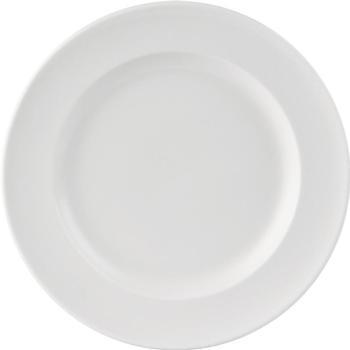 White Porcelain 30 Piece Crockery Dinner Set - Serves 6