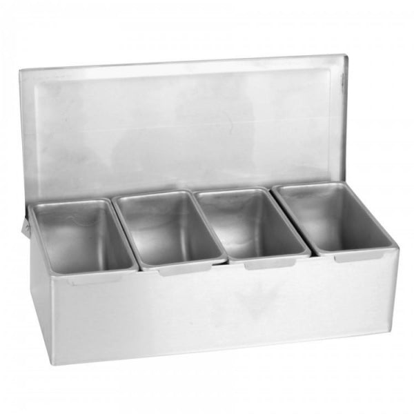 Stainless Steel Condiment Compartments - Kitchway.com