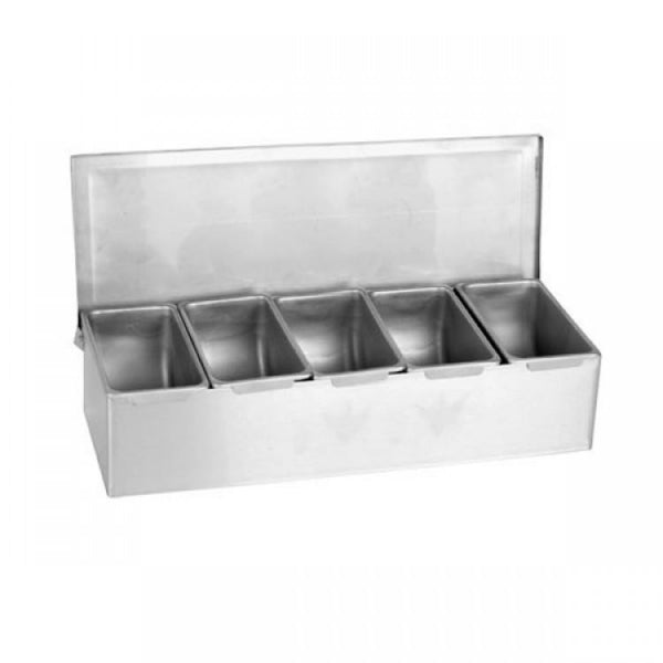 Stainless Steel Condiment Compartments - Kitchway.com