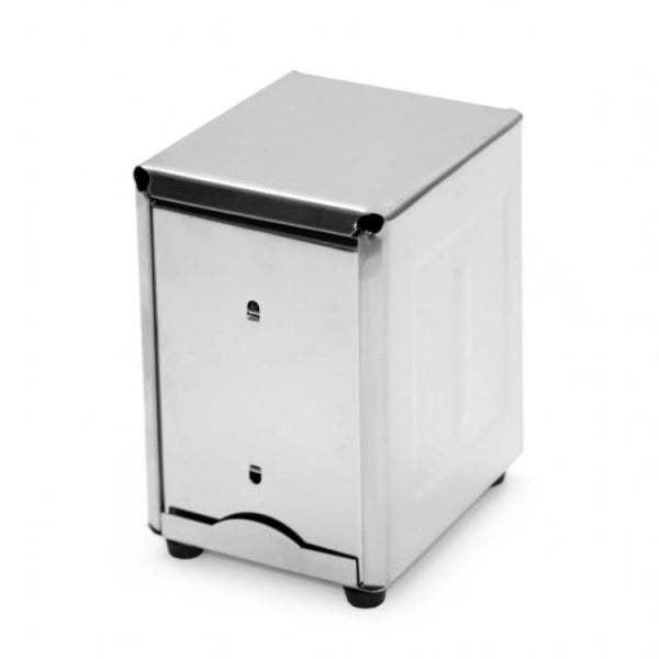 Stainless Steel Napkin Dispenser Tall - Kitchway.com