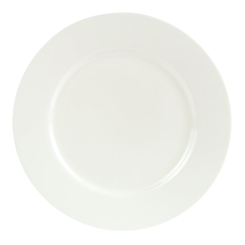 Connoisseur Fine Bone China Rimmed Plate 20.3cm - Pack of 6