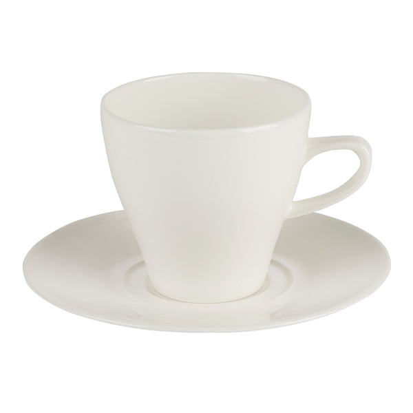 Connoisseur Standard-Teetasse aus feinem Knochenporzellan, 22 cl/8 oz, 6 Stück