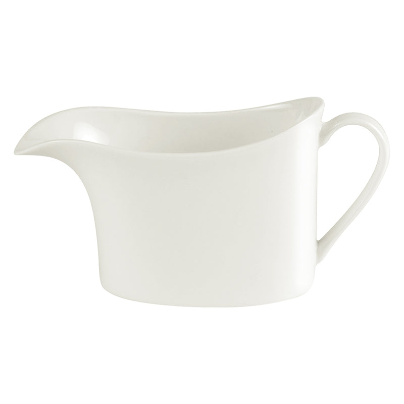 Connoisseur Fine Bone China Sauce Boat 400ml / 14oz - Pack of 4