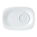 Porcelite Rectangular/Triangular Gourmet Plate