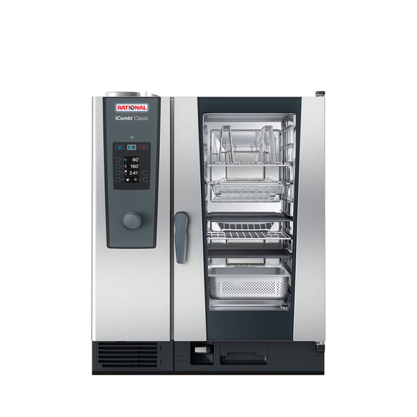 Rational 10 Grid iCombi Classic 10-1/1 Gas Combination  Oven Model