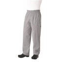 Chef Works Essential Baggy Pants Small Black Check 4XL