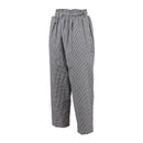 Chef Works Essential Baggy Pants Small Black Check M