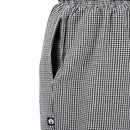 Pantalon ample essentiel Chef Works, petit carreaux noirs, 3XL