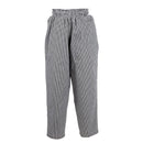 Chef Works Essential Baggy Pants Small Black Check L