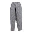Chef Works Essential Baggy Pants Small Black Check 4XL