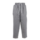 Chef Works Essential Baggy Pants Small Black Check L