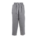 Chef Works Essential Baggy Pants Small Black Check S