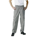 Chef Works Essential Baggy Pants Small Black Check M