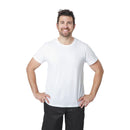 Unisex-Koch-T-Shirt Weiß 2XL