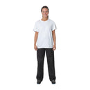 Unisex-Koch-T-Shirt Weiß 2XL