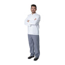 Whites Vegas Veste de chef unisexe à manches longues Blanc XL