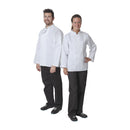 Whites Vegas Veste de chef unisexe à manches longues Blanc XL