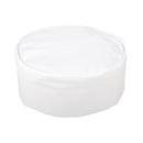 Whites Chefs Unisex Skull Cap Polycotton White - XL