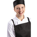 Whites Chef Skull Cap Polycotton Black - L