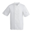 Whites Vegas Veste de chef unisexe à manches courtes Blanc 5XL