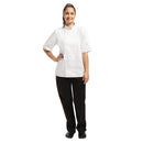 Whites Vegas Veste de chef unisexe à manches courtes Blanc 5XL