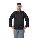 Whites Vegas Unisex Chefs Jacket Long Sleeve Black M