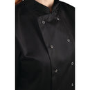 Whites Vegas Unisex Kochjacke Kurzarm Schwarz XL