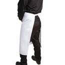 Whites Schürze mit normaler Taille, Weiß