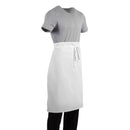 Whites Schürze mit normaler Taille, Weiß
