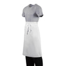 Whites Schürze mit normaler Taille, Weiß
