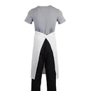 Whites Schürze mit normaler Taille, Weiß
