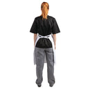 Weiße Latzschürze, Polycotton, Weiß